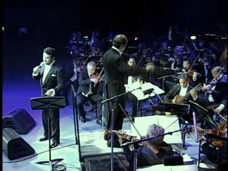David Fernandez en concierto con el tenor Ramon Vargas en el Auditorio Nacional de Mexico
