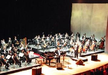 Concierto de inauguracion del Teatro de Coatzacoalcos con Luciano Pavarotti
